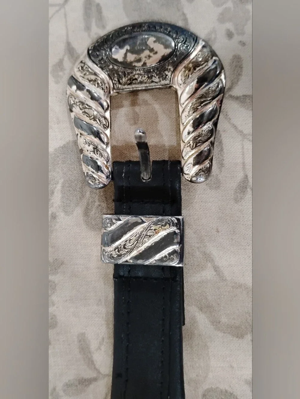 GAMMON SHIRE VINTAGE BEADED WESTERN BELT